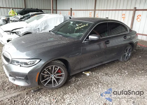 2020 BMW 330I xDrive из США, поврежденный, VIN 3MW5R7J09L8B05601